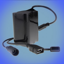 Battery Pack Li-ion 8000mAh 8x18650 Universal USB - 5.5 / 2.5