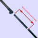 Nordic Vario Carbone XL RT810 Bâtons télescopique 175cm