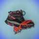 Crampons for walking shoes with 12 steel teeth