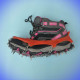 Crampons for walking shoes with 12 steel teeth