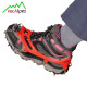 Crampons for walking shoes with 12 steel teeth