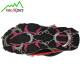 Crampons for walking shoes with 12 steel teeth