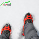 Crampons for walking shoes with 12 steel teeth
