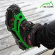 Crampons for walking shoes with 12 steel teeth