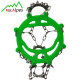 Crampons for walking shoes with 12 steel teeth