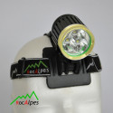 RocAlpes RV660 Lampe Frontale 1230 lumens / 3 Leds Cree XM-L2