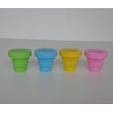 4x RocAlpes RC200 Foldable silicone cup Lot multicolor
