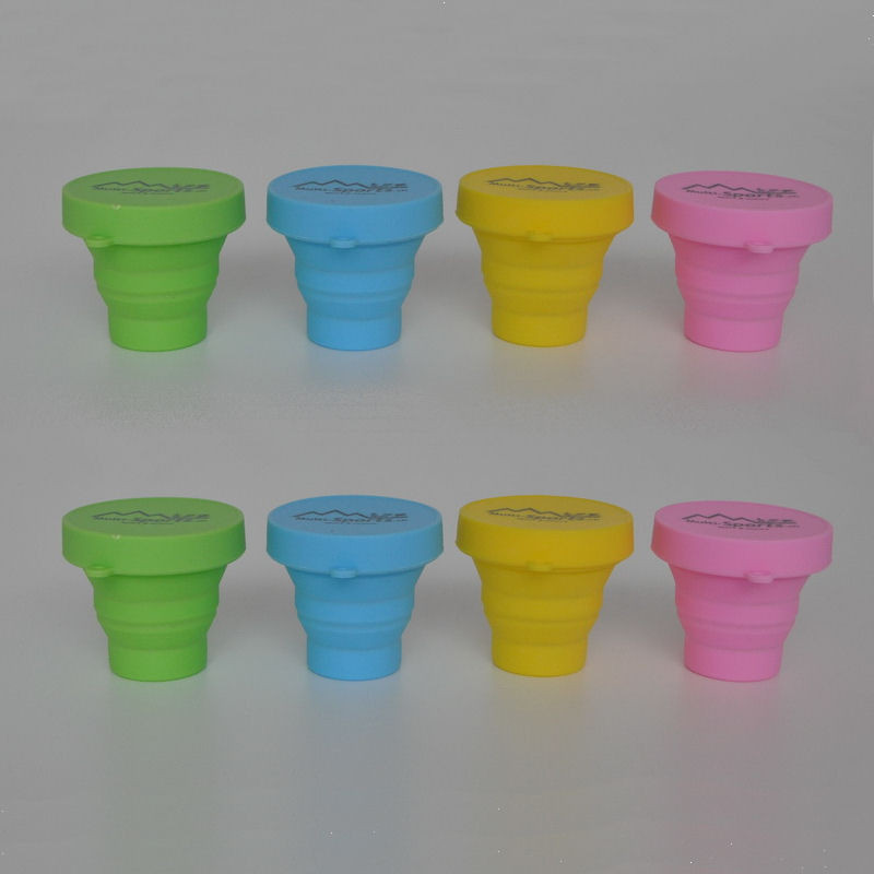 TEESUN Lot de 6 frisbees en Silicone Souple coloré pour Enfants 