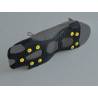 RocAlpes RG150 Steigeisen für Schuhe mit 10 Spike-Niten aus Stahl