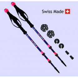 RocAlpes Transalpes Lady RT421 Telescopic poles 135cm Alu 7075