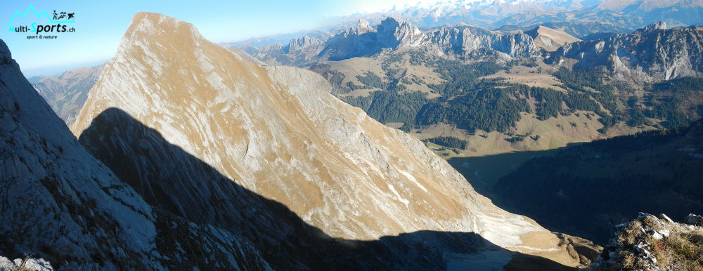 RocAlpes Multi-sports Panorama depuis la Dent de Folliéran