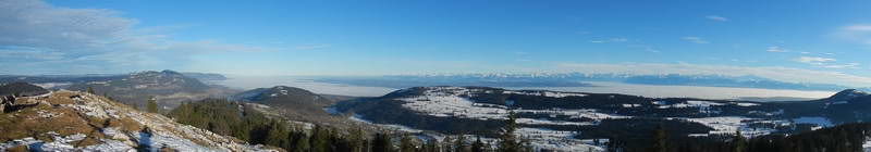 Vue depuis la Dent de Vaulion