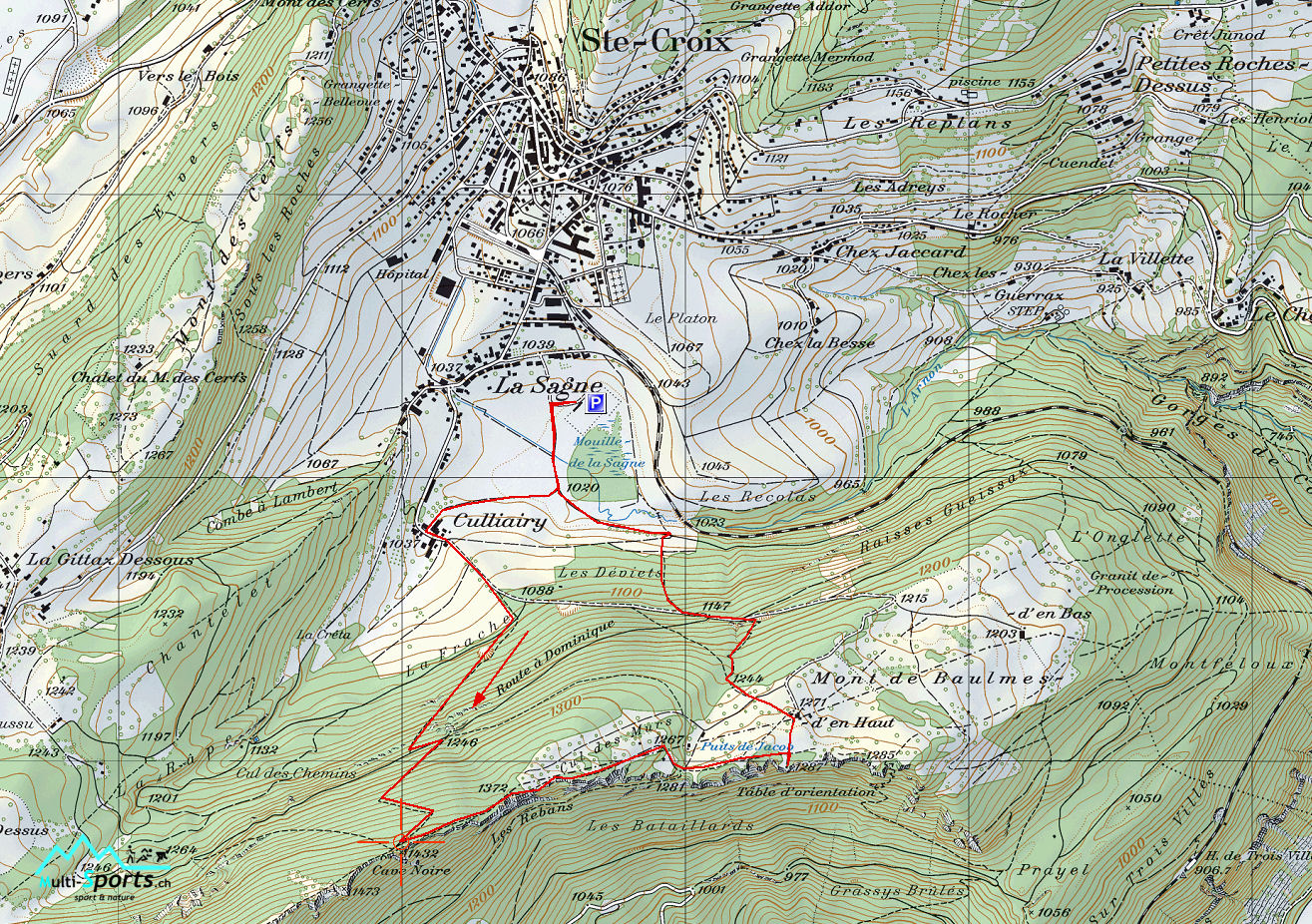 RocAlpes Multi-sports Ste-Croix Aiguilles de Baulmes