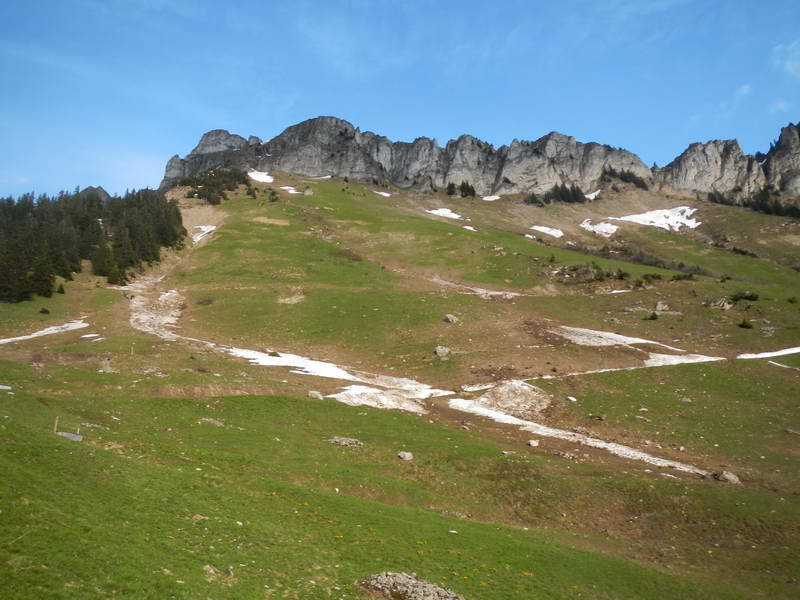 La Pointe d'Aveneyre (face ouest)