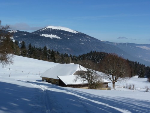 Le Chalet des Auges avec le Suchet