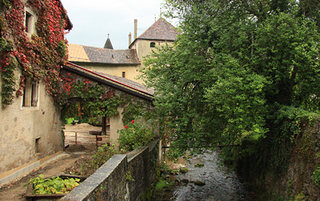 Le Nozon à Romainmôtier